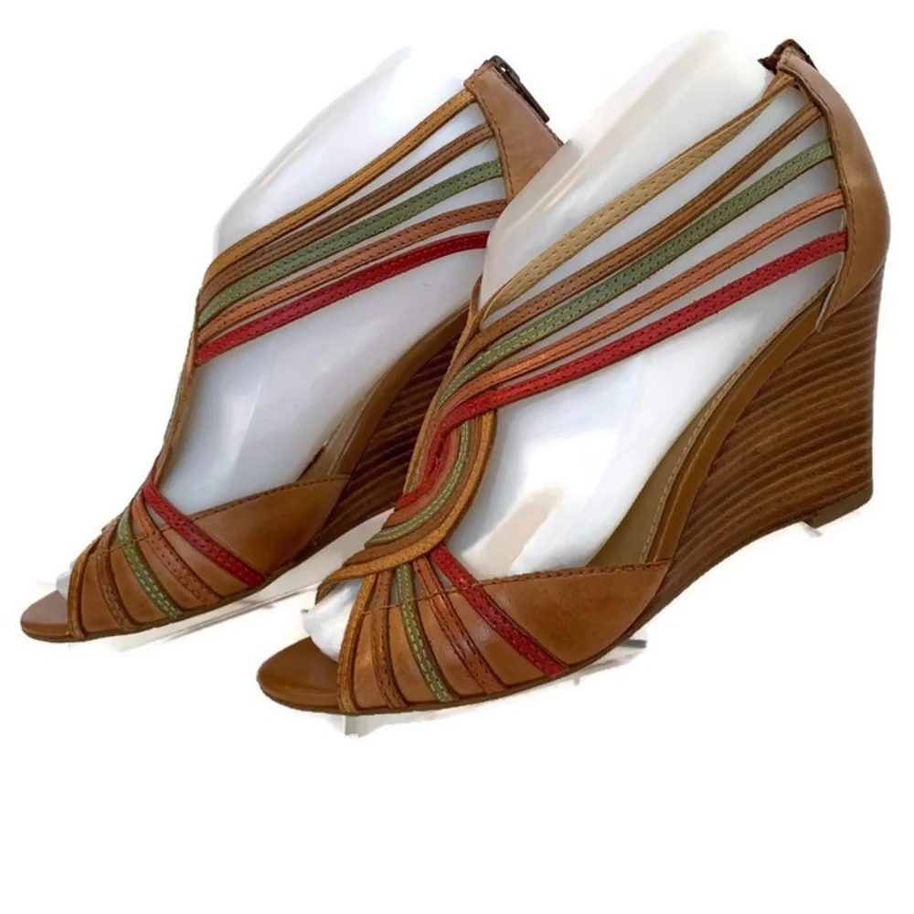 Franco Sarto Multicolor‎ Wedge Sandals